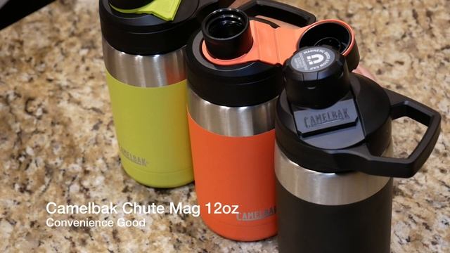 BPA Free, Camelbak Chute Mag Waterbottle, Stainless Steel, 12 Oz: Review