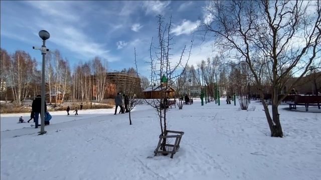 Район города Тюмени, рядом со сквером Берёзовая роща смотреть онлайн