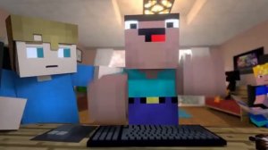 Black plasma studio: Unity Minecraft animation.