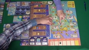 495 Авиалинии Юкона I Играем в настольную игру. Yukon Airways board game.