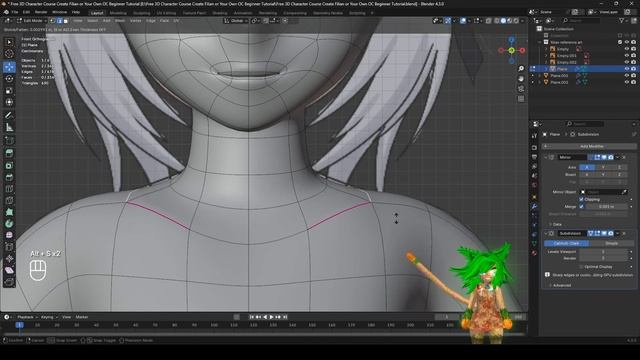 3D Character Course Tutorial part 2 BODY смотреть онлайн
