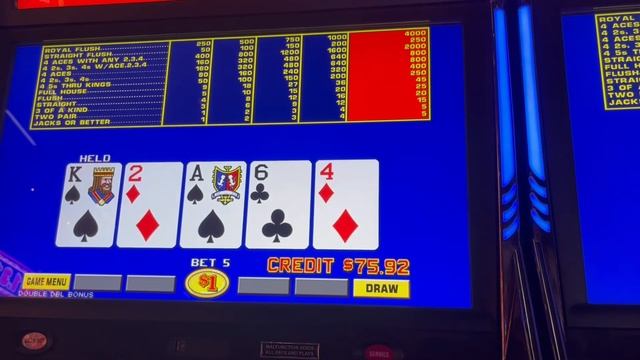 Back at it! Video Poker at Harrah's Cherokee Hotel and Casino in Cherokee, North Carolina смотреть онлайн