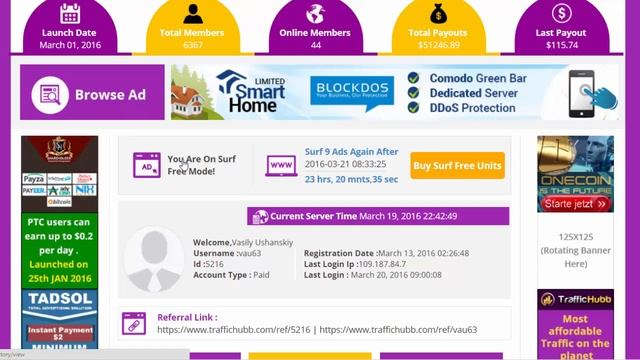 TrafficHubb Результаты первой недели работы  в проекте TrafficHubb Советы новичкам