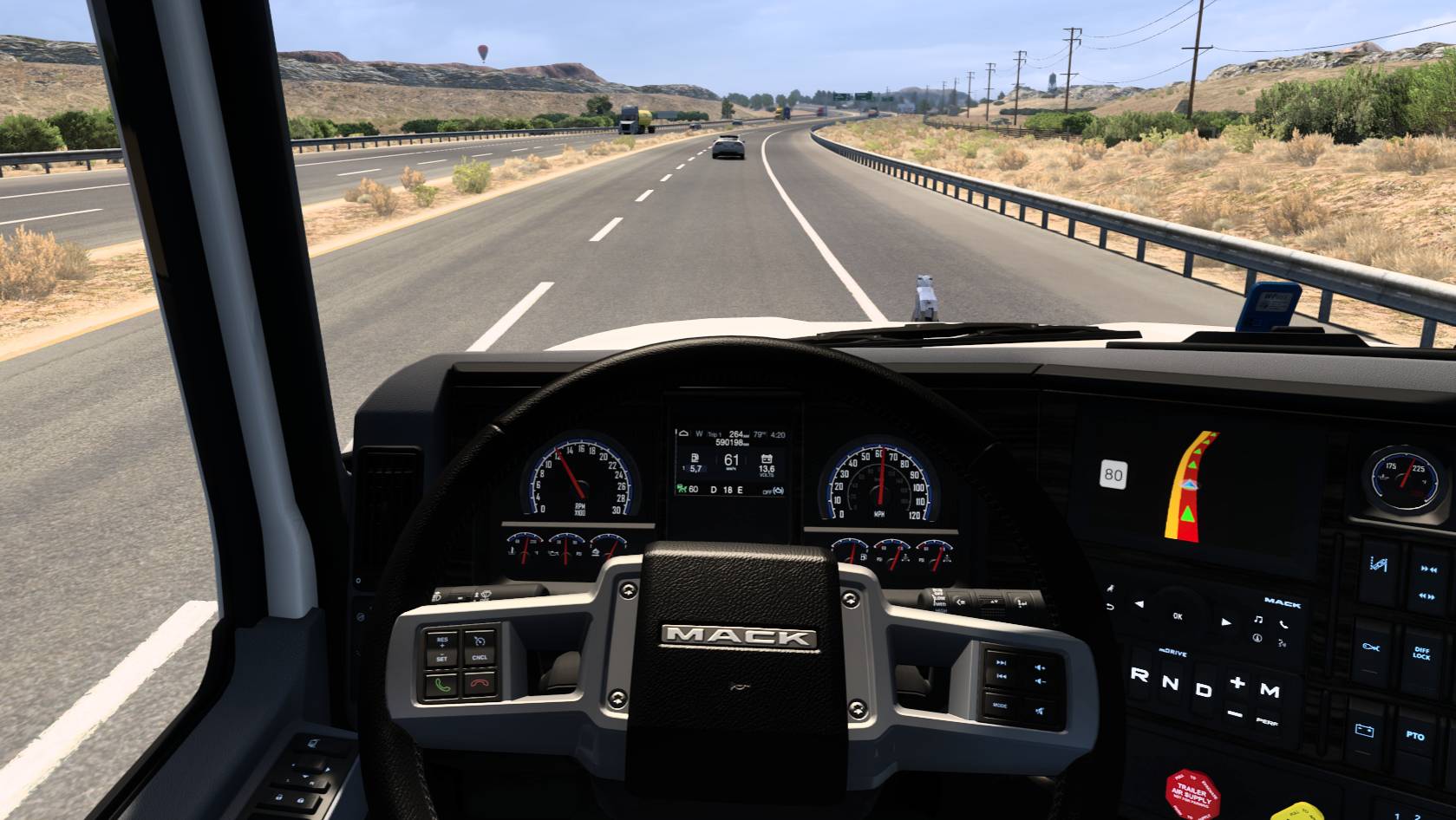 Рейс Элко - Виннемакка (штат Невада) в American Truck Simulator. смотреть онлайн