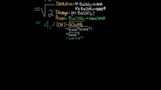 Diketahui larutan Ba(OH)₂ 0,04 M dan memil... | Bupena Kimia Un | Kelas 11 | 5 | Kimia смотреть онлайн