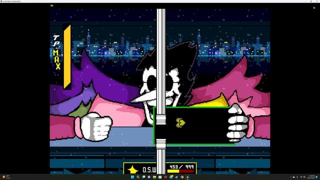 Spamton Giga Practice Mode Damaged Only With Fight