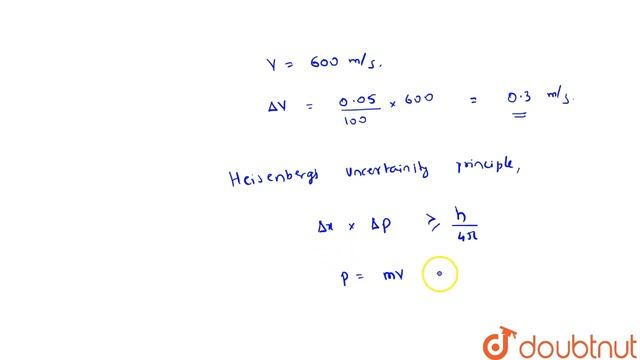 In an atom , an electron is moving with a speed of 600 m/s with an accuracy of `0.05%` . The смотреть онлайн