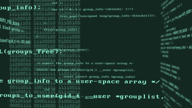 4к Screensaver Of Computer Programming Code Text Background