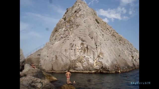 Симеиз.Ялта.Прыжки в воду. смотреть онлайн