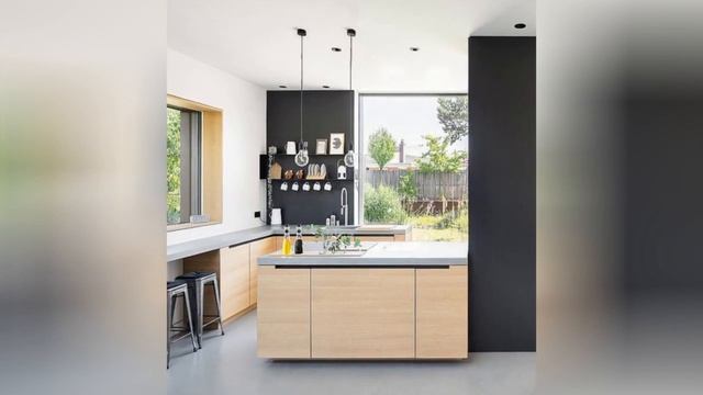 75 Scandinavian Kitchen With Gray Countertops Design Ideas You'll Love 🌈 смотреть онлайн