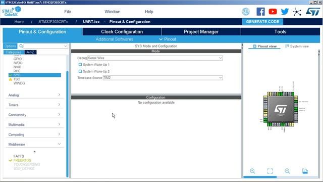 STM32 + FreeRTOS Часть 1. Создаем задачи через CubeMX. смотреть онлайн