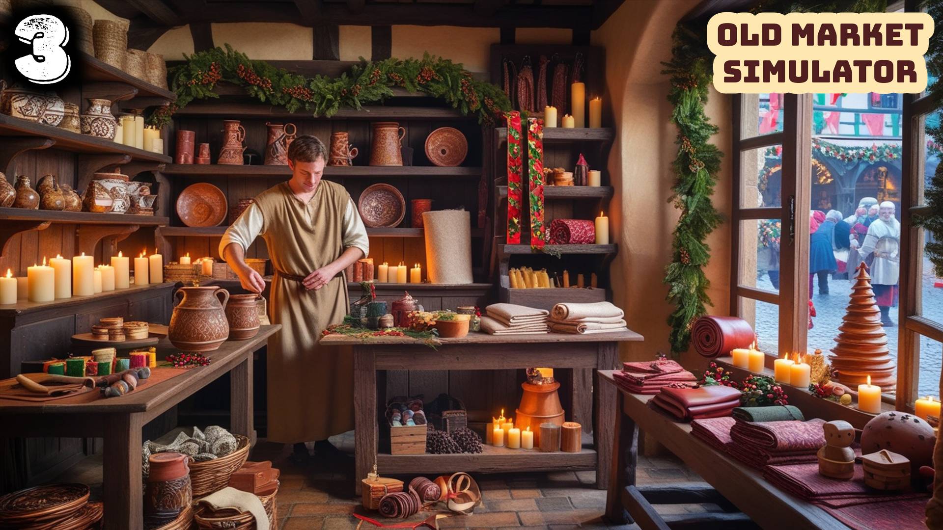 Готовимся к празднику. Old Market Simulator смотреть онлайн