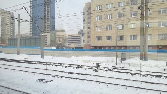 заезд от Новосибирск-главный- до платформе Центр на эд4м-0350 смотреть онлайн