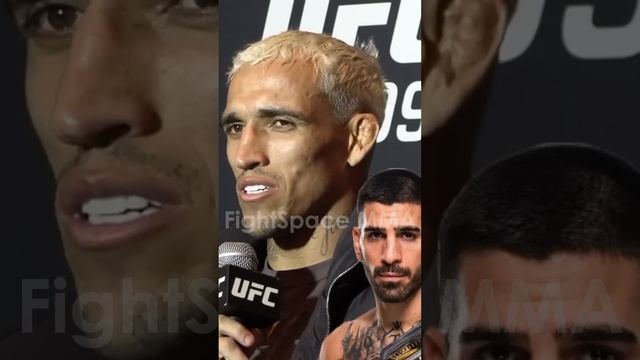 Чарльз Оливейра о бое с Илией Топурией | FightSpaceMMA смотреть онлайн