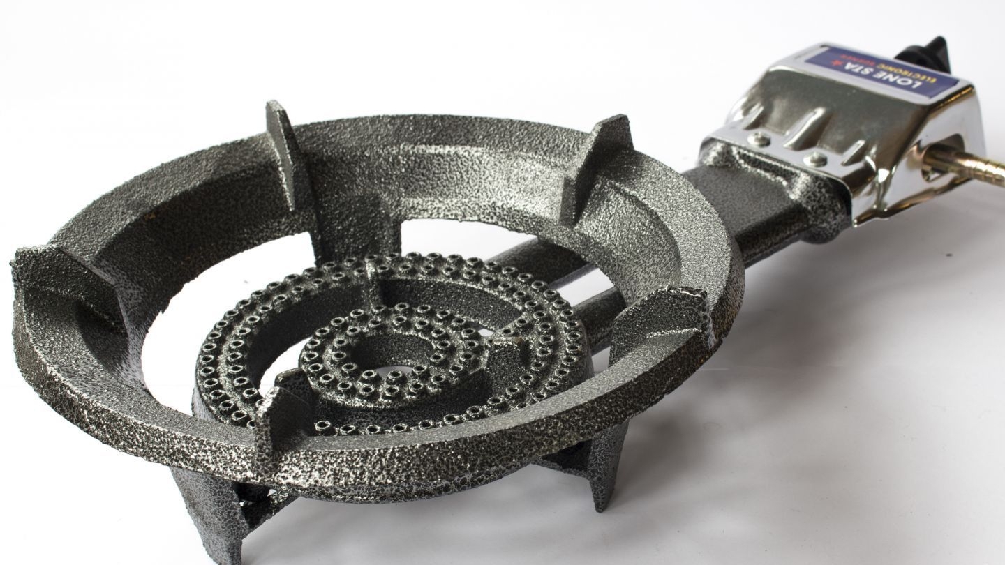 Регулировка пламени горелки для казана