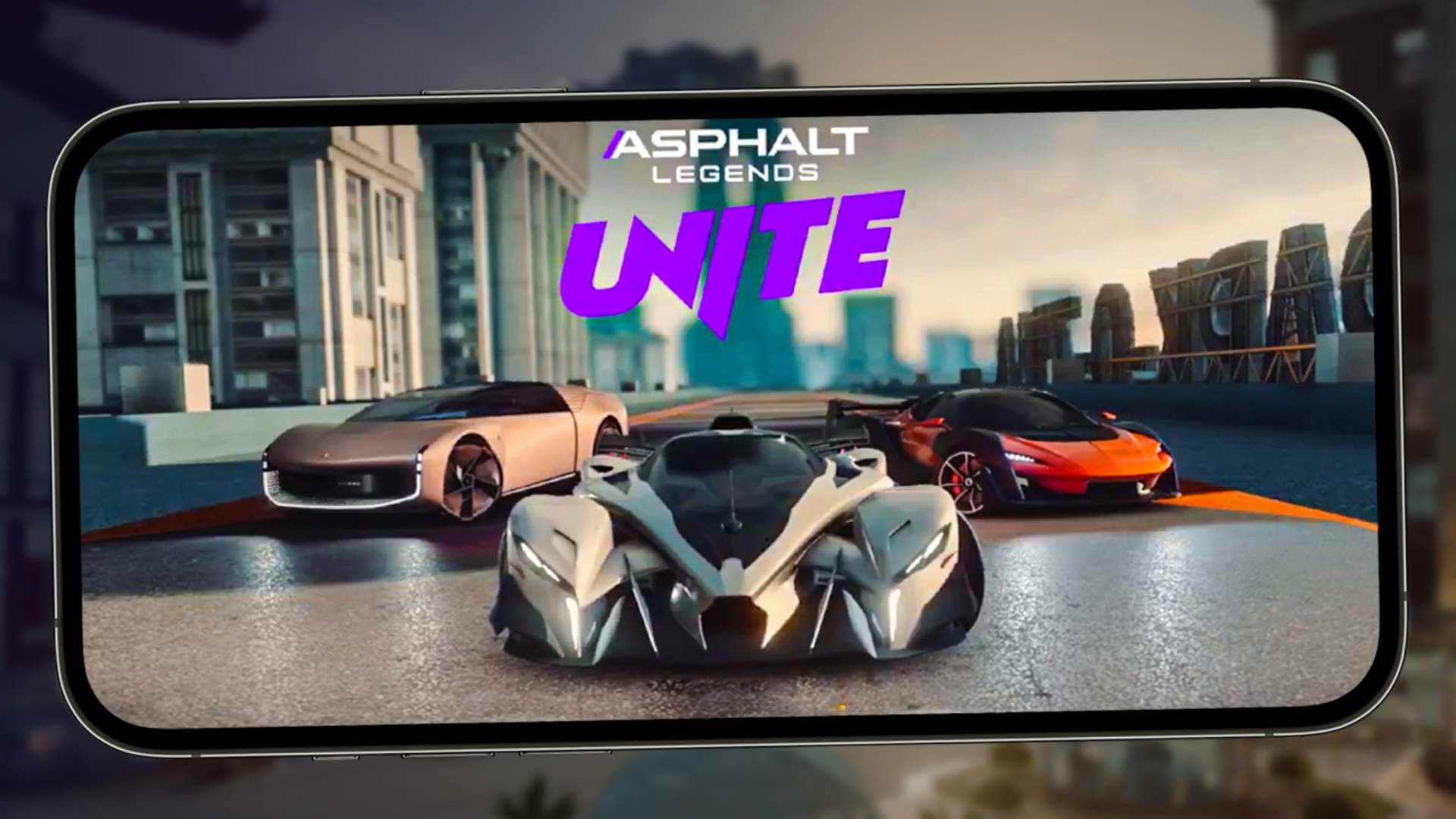 Asphalt Legends Unite - Новая трасса Чикаго и размытая матовая графика (ios) #6 смотреть онлайн