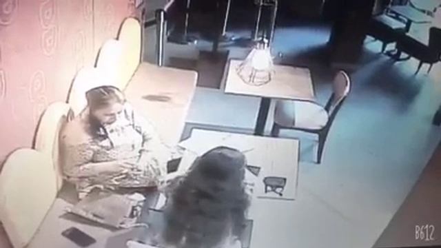 Young Girl  Cheating Caught On Cctv Camera Stealing In Hotel With Audio