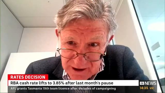 IN FULL: RBA hikes interest rates by 0.25 percentage points to 3.85 per cent | ABC News смотреть онлайн