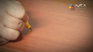 41. Реставрация корпусной мебели своими руками. Устраняем царапину на мебели.