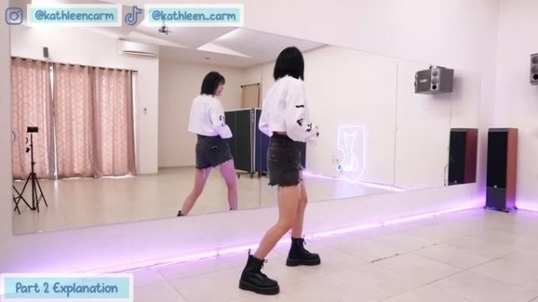 Jennie «mantra» dance tutorial