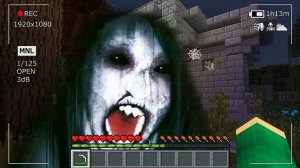 Я ЗАСНЯЛ ПРИЗРАКА НА ЭТОМ КЛАДБИЩЕ ЖИТЕЛЕЙ В МАЙНКРАФТ | Риколит Minecraft