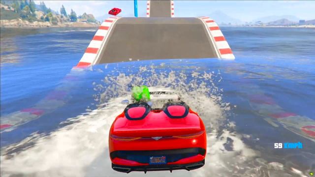 ПРОЕХАЛ ВОДНЫЕ КОЧКИ НА КИТАЙЦЕ ЗИКР В ГТА 5 МОДЫ - ЭКСПЕРИМЕНТЫ В GTA 5 смотреть онлайн
