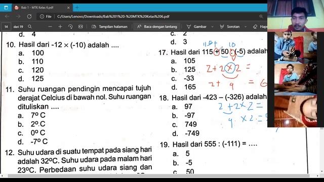 Kelas 6 - Pembahasan Uji Kompetensi 1 смотреть онлайн