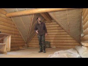 Утепление мансарды коноплитом