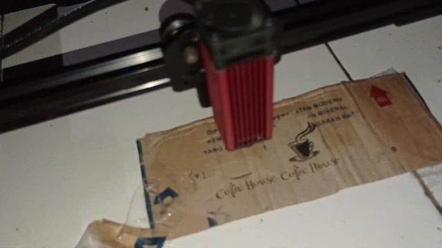 DIY Laser engraver MKS DLC32 5.5w laser смотреть онлайн