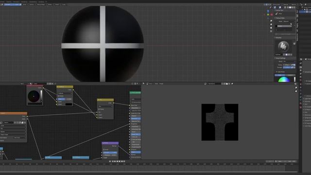 Tutorial: Basic latex material with seams in Blender 2.90 смотреть онлайн