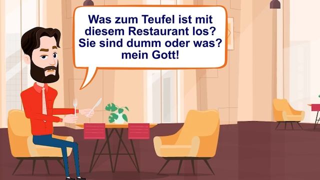 Deutsch Lernen Mit Dialogen (Im Restaurant) Gespräch Auf Deutsch - LEARN GERMAN