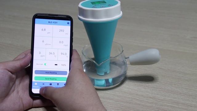 BLE-YC01 Digital Temp CL ORP EC TDS pH Meter смотреть онлайн