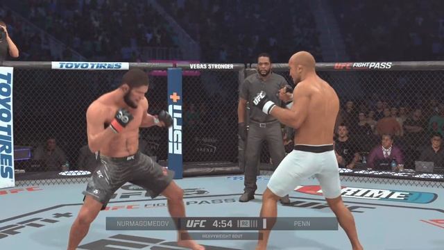 UFC 5 - Khabib Nurmagomedov vs. BJ Penn - Eagle Fights ☝️🦅 смотреть онлайн
