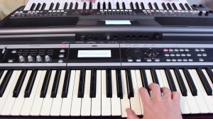 Каждую Ночь Виктор Цой и группа КИНО на синтезаторе Yamaha psr s670 Korg x50