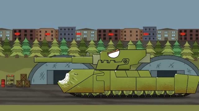 Сражение: Арта-Монстр против Ратте - Мультики про танки смотреть онлайн