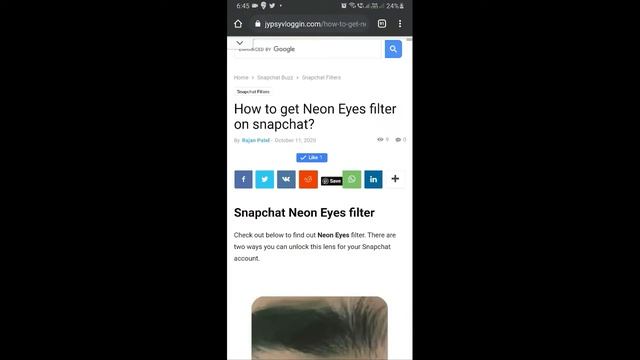 How to get Neon Eyes filter on snapchat смотреть онлайн