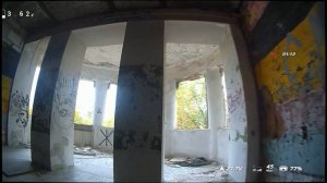 Очередной Полет В заброшке на FPV