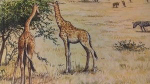 #Стихи_детям #Про_жирафа #АвторскиеСтихи_НаталииМ