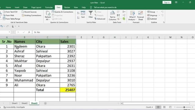 Filter Sum Values смотреть онлайн