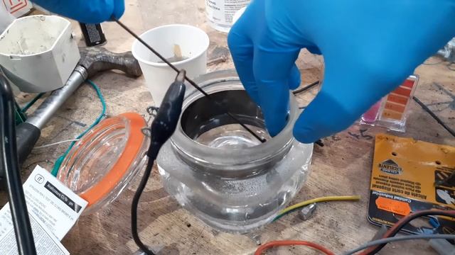 DIY Homemade Nelson Cell make Potassium Hydroxide смотреть онлайн