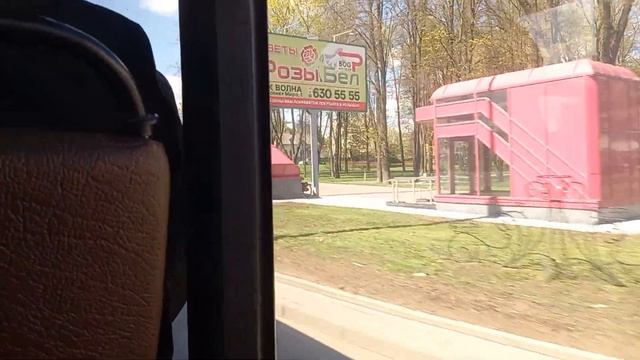 Поездка на автобусе Маз 105.465.гост.ак5530-7 маршрут82с г.Минск смотреть онлайн