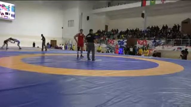 Олег Болтин (KAZ) - Батраз Хугаев (RUS), 8-0, туше смотреть онлайн