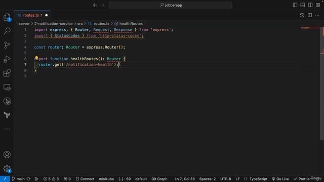 52 - Notification service health route смотреть онлайн