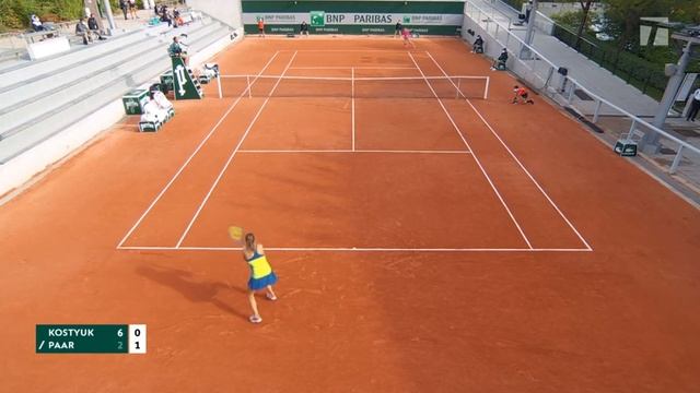 🇺🇦 Марта КОСТЮК вышла в финал квалификации РГ-2020 🎾 смотреть онлайн