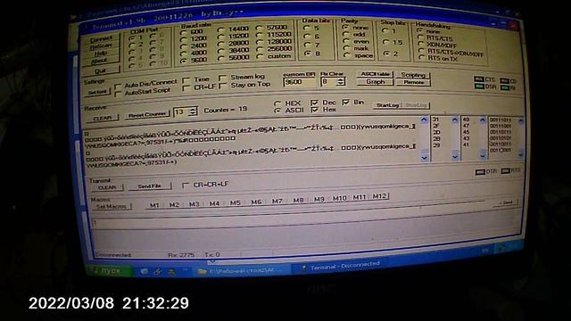 Последовательная передача по UART с pic16f690 на ПК (max232) смотреть онлайн