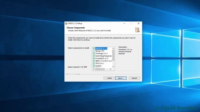 002. GNS3 2.1 Install Part 2 GUI Install