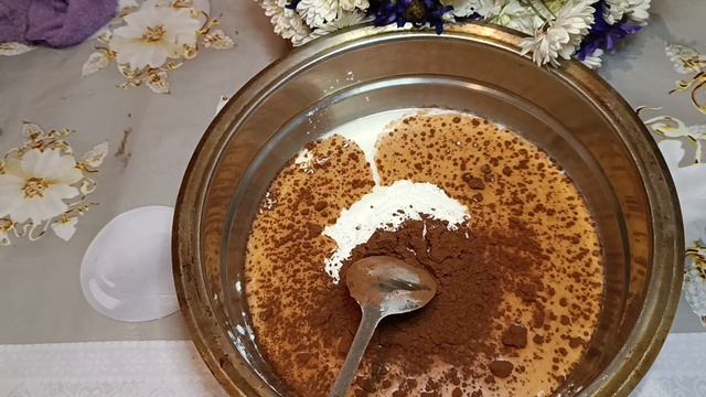 Үлкен отбасына үлкен шоколадты бәліш.Большой шоколадный пирог для большой семьи. смотреть онлайн