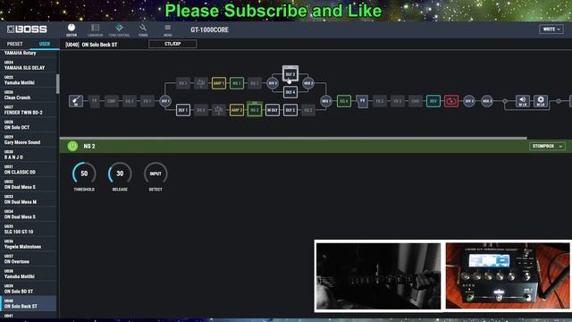 Boss GT-1000 | Core | Cool Custom Lead | Guys how do you like this sound??? Setting 0:56 смотреть онлайн