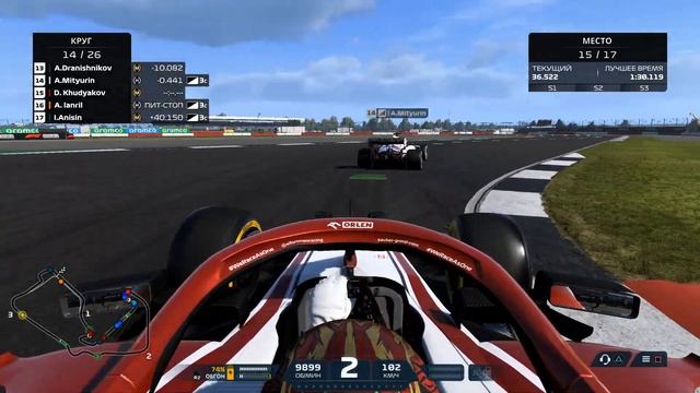 [International League 2. 6 сезон] 05. Гран-При Великобритании, F1 2021 смотреть онлайн