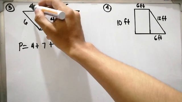 Perimeter and Area of a Trapezoid - Geometry | Mr.M.Gomez смотреть онлайн